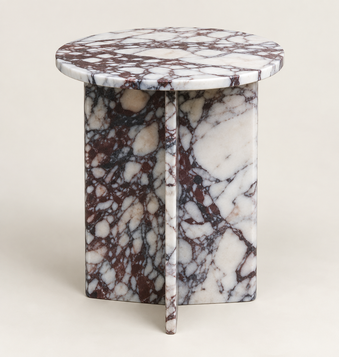 Round Drum Side Table