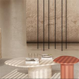 Natural Stone Coffee Table — Nesting