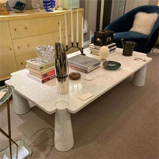 Natural Stone Coffee Table — 160 × 90 cm