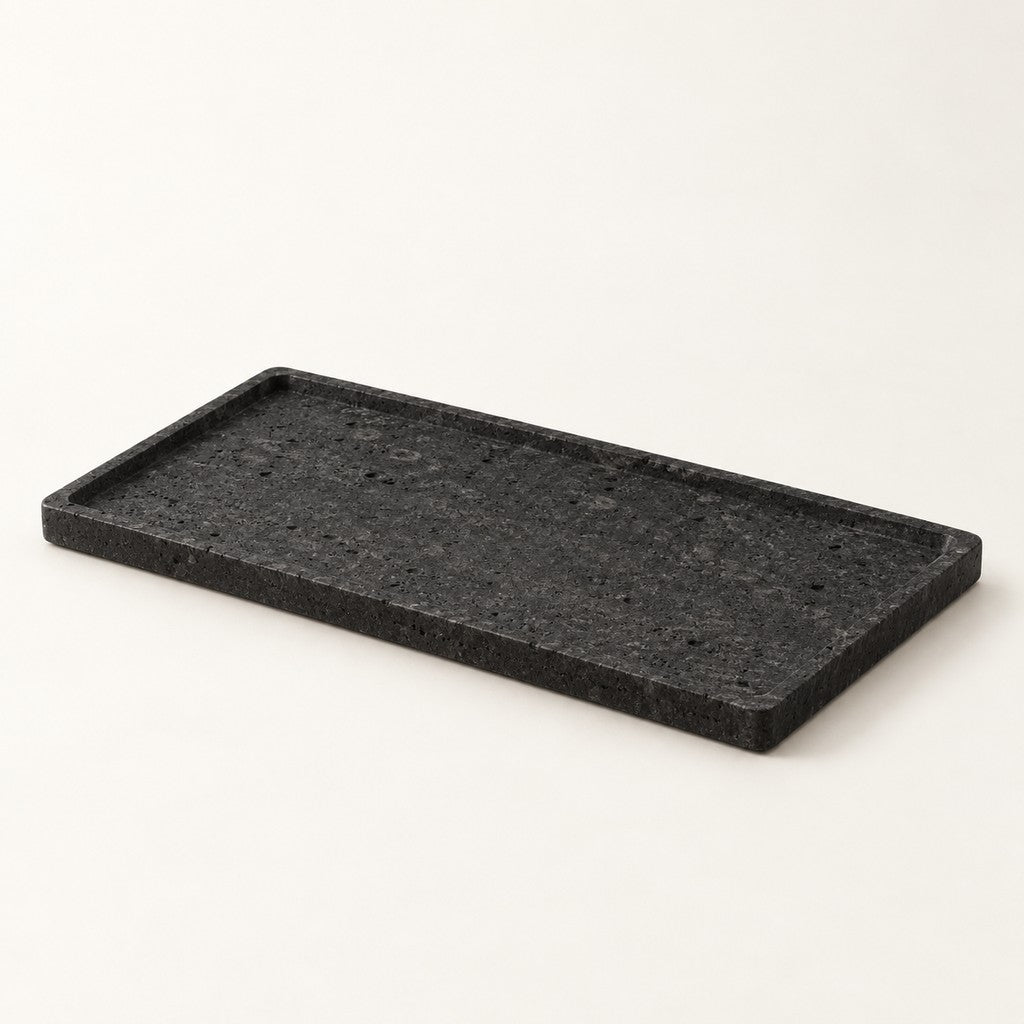 Classic Low-Rim Rectangular Tray