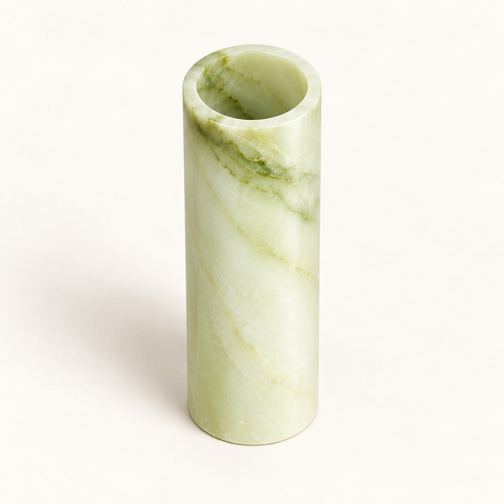 Cylindrical Vase, three-quarter view