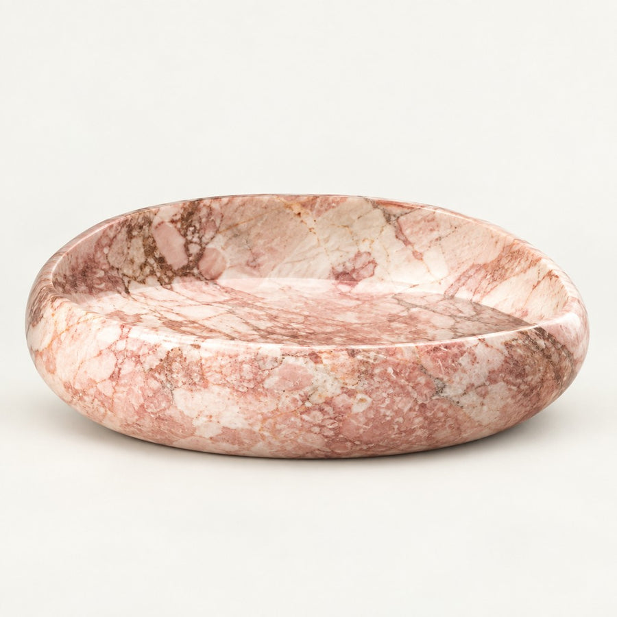Lolita Pink Fruit Bowl, studio view