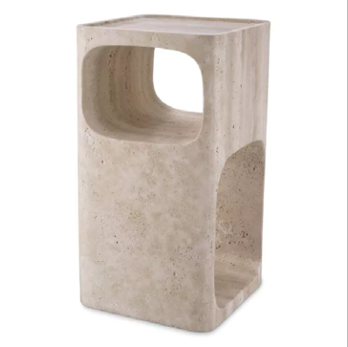 Open-Tower Side Table — original product reference photograph.