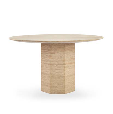 Faceted Pedestal Dining Table — original product reference photograph.