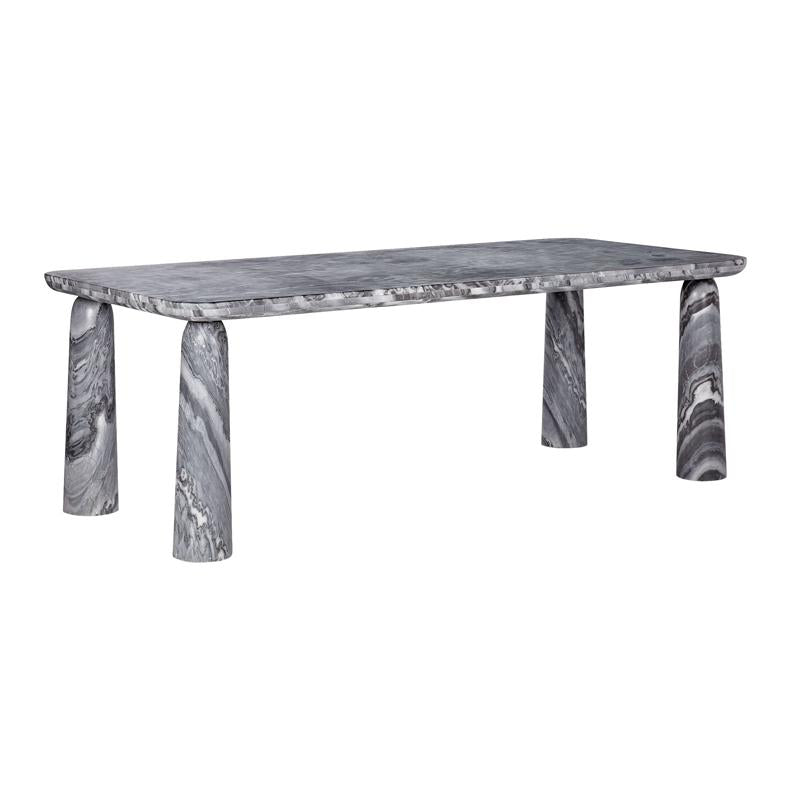 Natural Stone Dining Table — Angled Legs