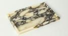 Classic Low-Rim Rectangular Tray in Calacatta Viola.