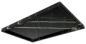 Classic Low-Rim Rectangular Tray in Laurent Black.