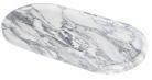 Oval Vanity Tray in Arabescato.