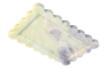 Petal-Edge Rectangular Tray in Fendi Green.