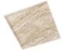 Square Tray in Beige Travertine.