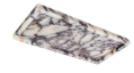 Slim Raised-Back Rectangular Tray in Calacatta Viola.