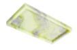 Slim Raised-Back Rectangular Tray in Fendi Green.