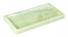 Broad-Rim Rectangular Tray in Fendi Green.