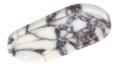 Rounded Capsule Tray in Calacatta Viola.