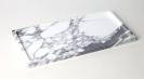 Rectangular Tray in Arabescato.