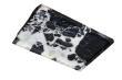 Antique-Finish Rectangular Tray in Calacatta Black.