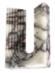 U-Cut Geometric Stone Ornament in Calacatta Viola.