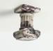 Roman Column Stone Ornament in Calacatta Viola.