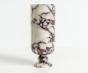 Tall Cylindrical Vase in Calacatta Viola.