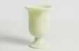Goblet Candle Holder in Fendi Green.