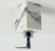 Square-Profile Liquid Soap Dispenser in Arabescato.