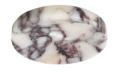 Round Soap Dish in Calacatta Viola.