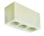 Three-Opening Toothbrush Holder in Fendi Green.
