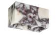 Three-Opening Toothbrush Holder in Calacatta Viola.