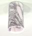 Cylindrical Vase in Arabescato.