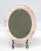 Oval Dressing Mirror in Lolita Pink.