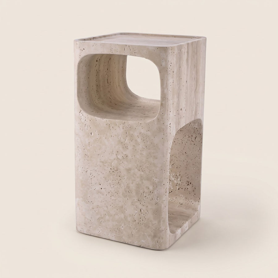 Open-Tower Side Table, studio view