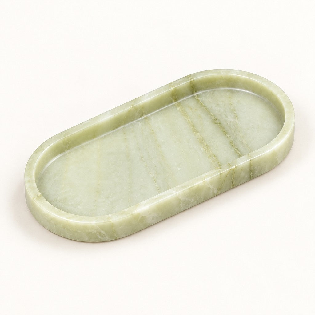 Rounded Capsule Tray, three-quarter view