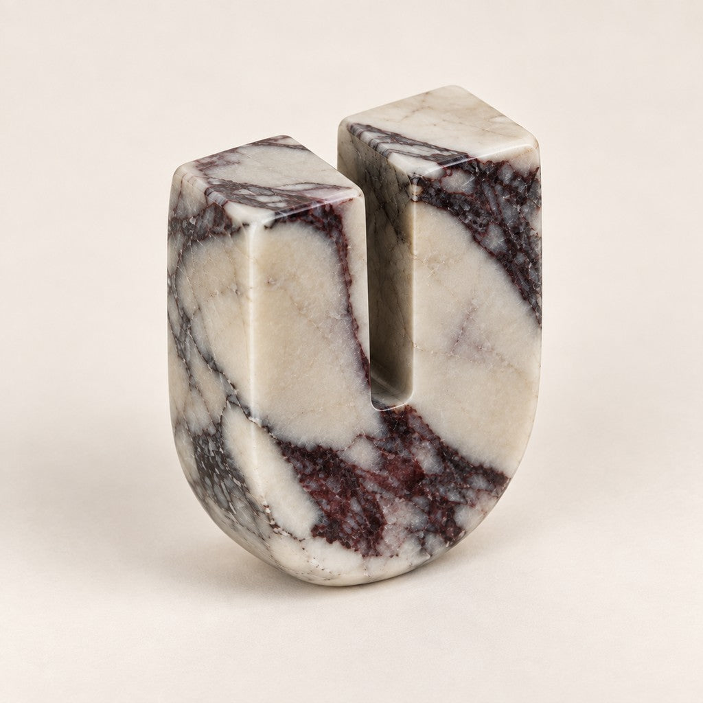 Small Arched Stone Ornament, three-quarter view