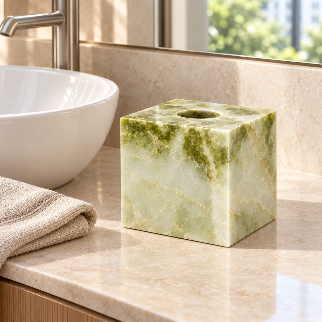 Square Tissue Box in a Singapore bathroom