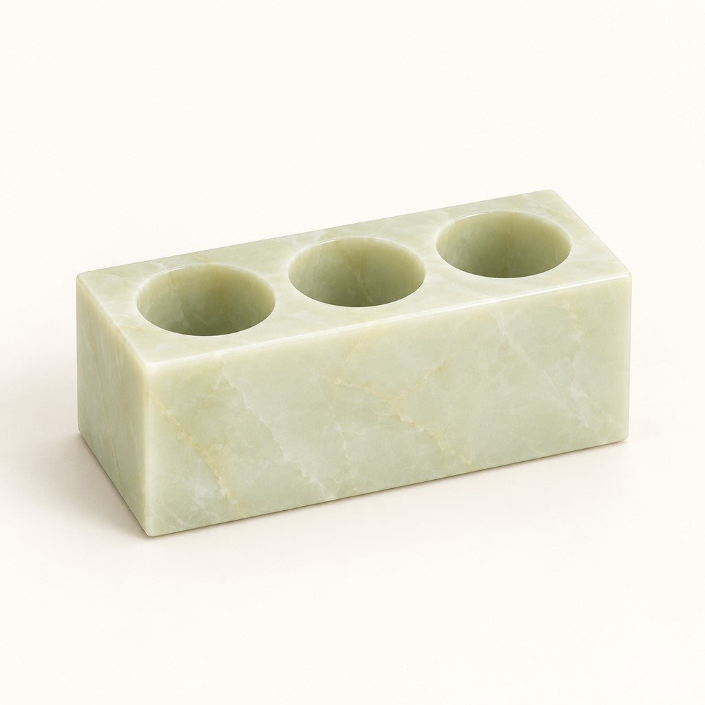 Three-Opening Toothbrush Holder